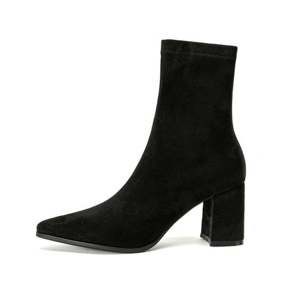 Bottines Stretch à Talons